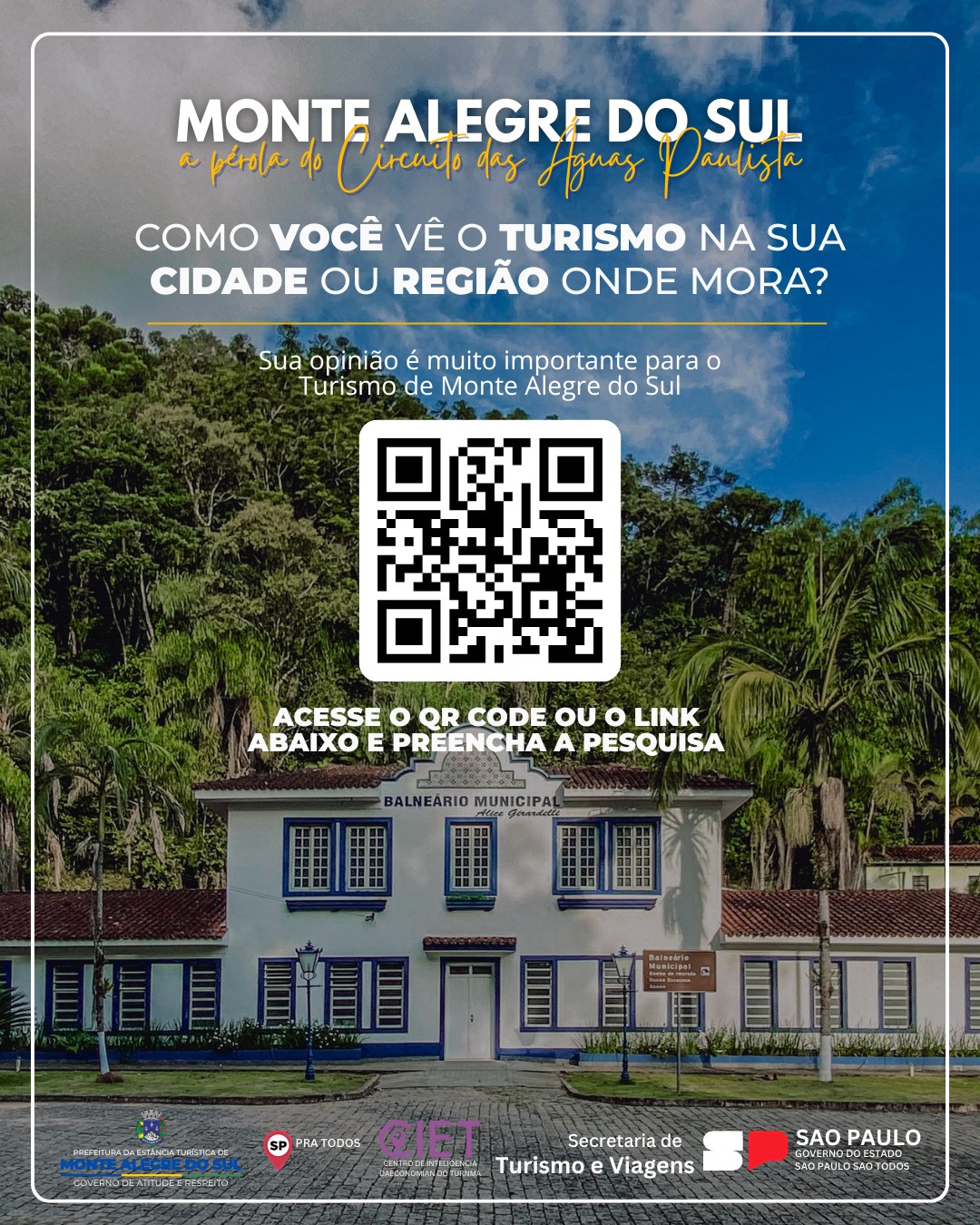 Post do instagram da Prefeitura de Monte Alegre do Sul