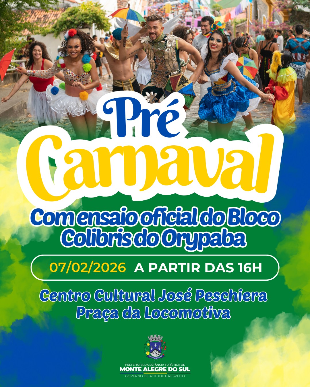 Post do instagram da Prefeitura de Monte Alegre do Sul