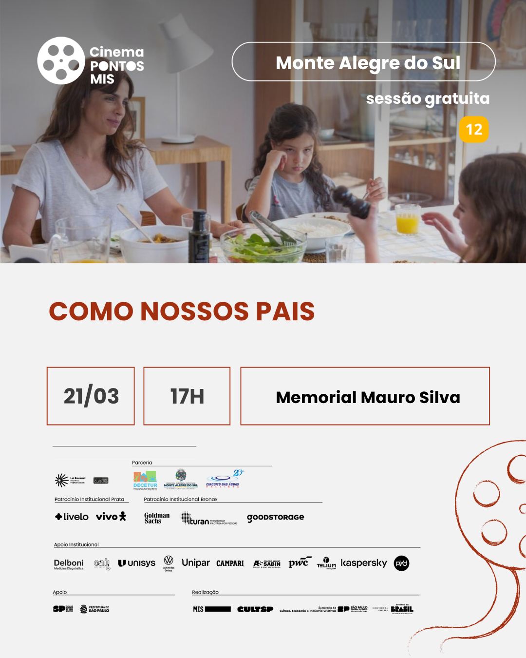Post do instagram da Prefeitura de Monte Alegre do Sul