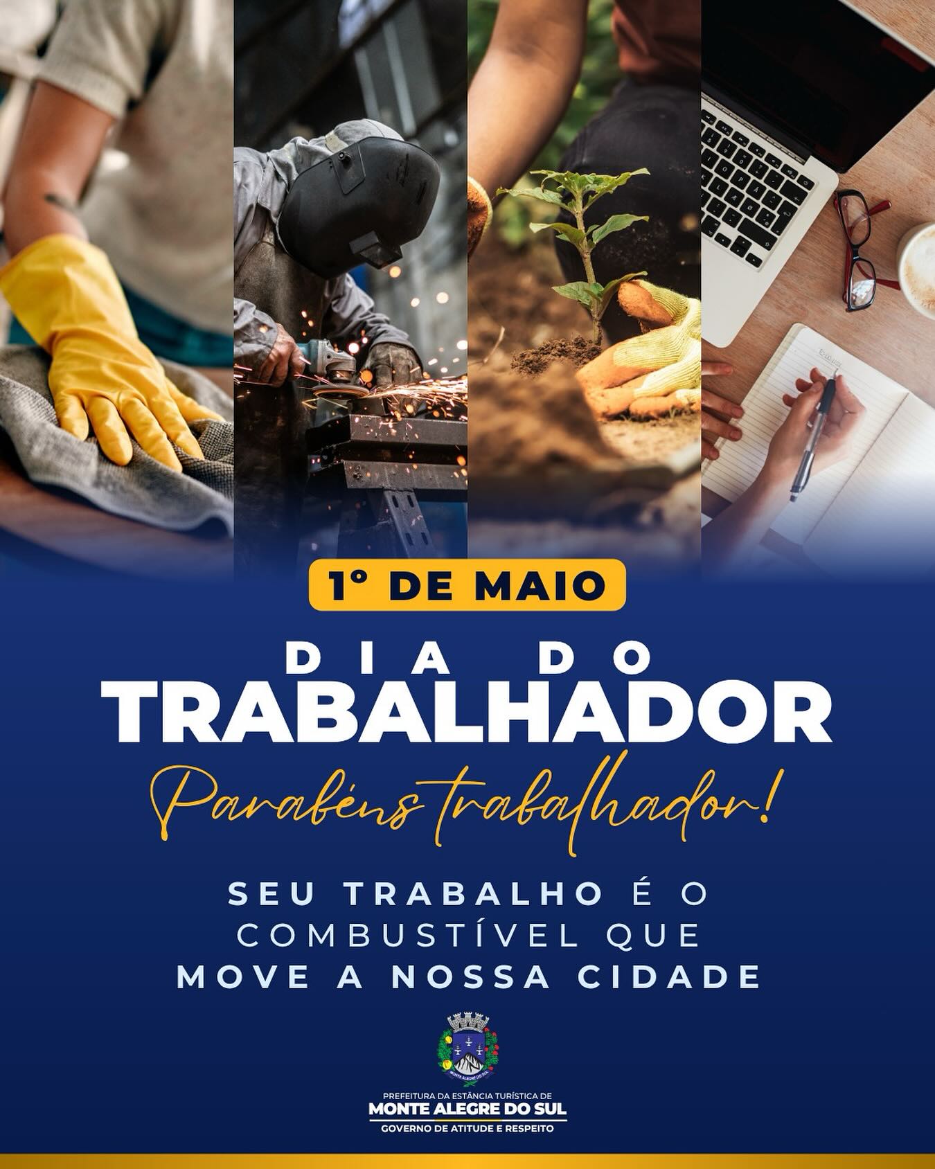 Post do instagram da Prefeitura de Monte Alegre do Sul