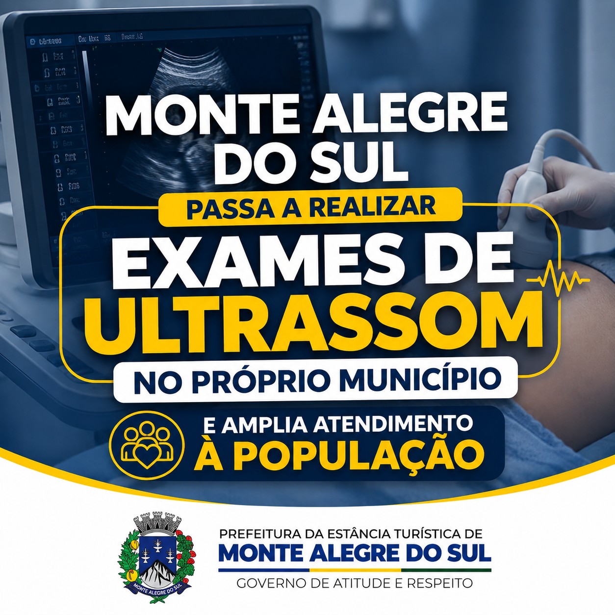 Post do instagram da Prefeitura de Monte Alegre do Sul