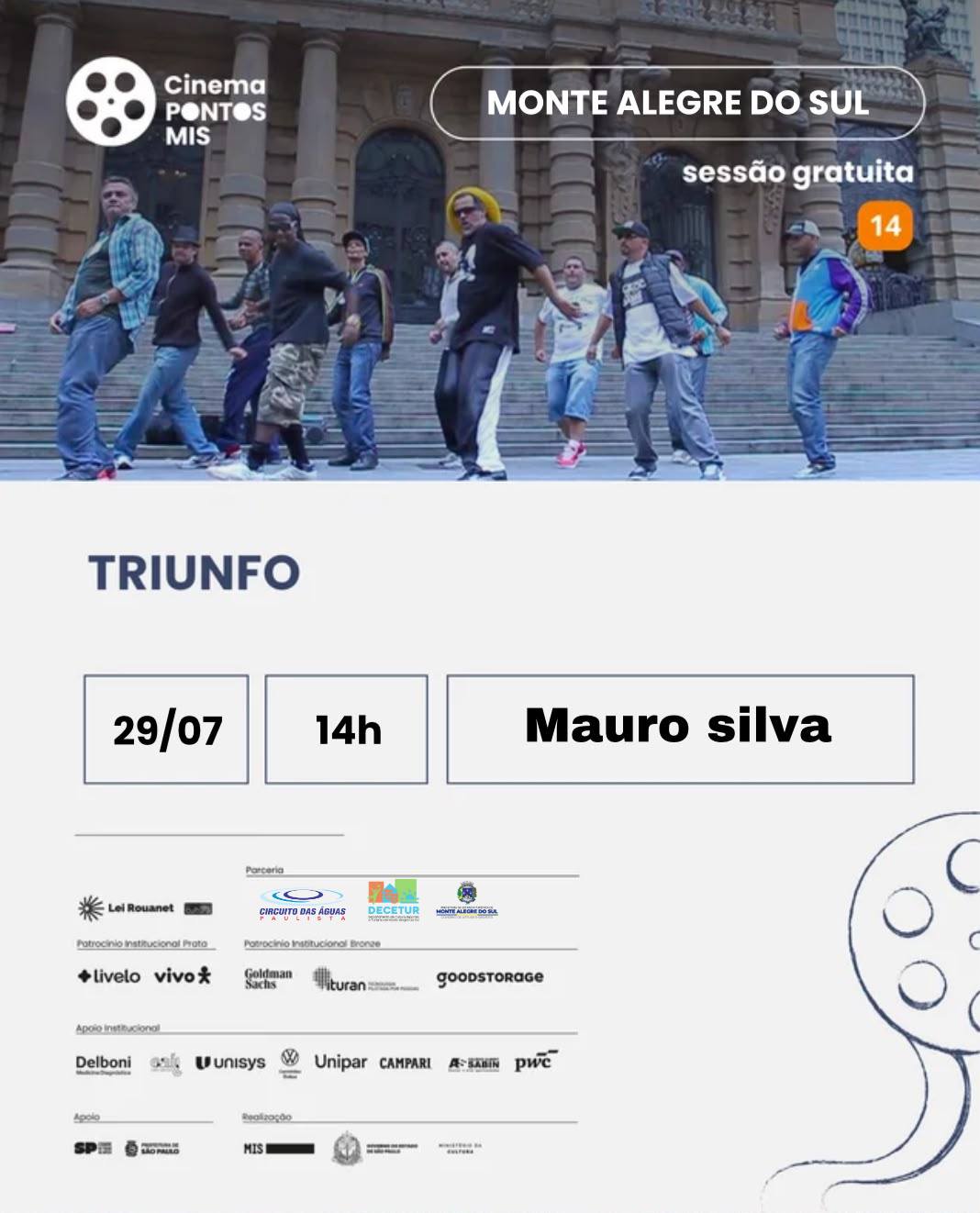 Post do instagram da Prefeitura de Monte Alegre do Sul