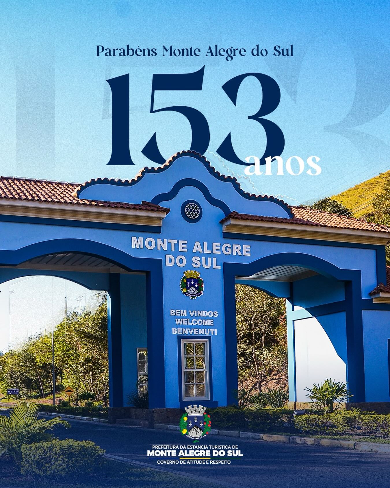 Post do instagram da Prefeitura de Monte Alegre do Sul